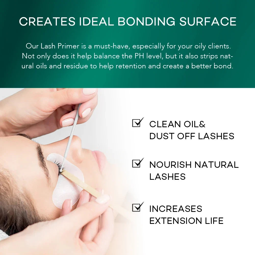 Gollee Lash Extensions Primer 15ML Eyelash Super Bonder Increased durability Help Eyelashe Bonder Fixing Lasting Adhesive Makeup