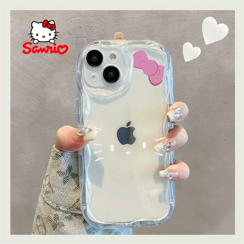 Kt Mobile Phone Shell iPhone 15 Woman iPhone Case Kitty Cat Fashion or iPhone Phone Case Hello Kitty 2025 New