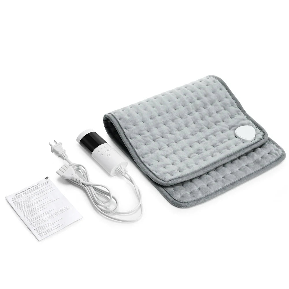 9 Level 4 Mode Timer 30X60cm Electric Heating Pad Blanket Hot Heated Pad for Abdomen Shoulder Knee Legs Winter Warm Washable