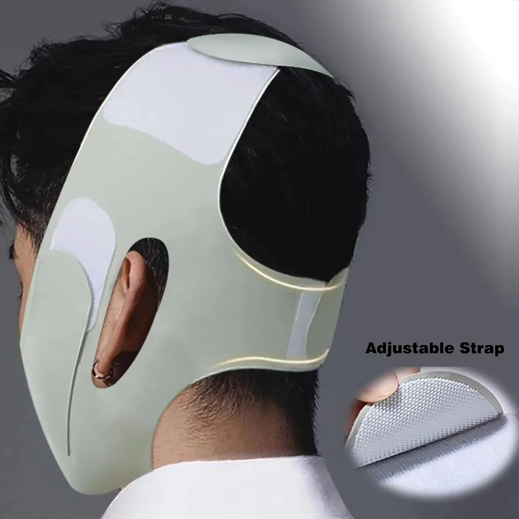Chin Strap for Sleeping, Adjustable, Breathable & Skin-Friendly, Anti Snoring Chin Strap ,Universal Fit Anti-Snore for Unisex