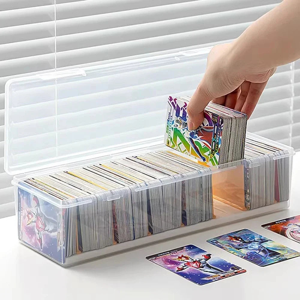 1PC Card Box Game Card Card Storage Box Portable Board Game Plastic Box Organizer Box