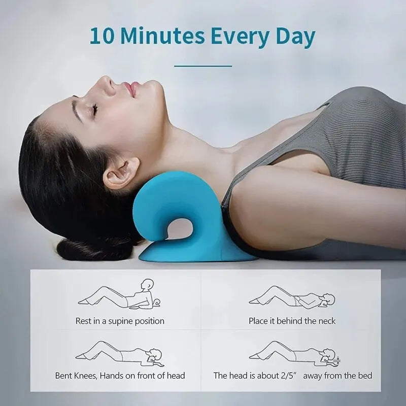Shoulder Relaxation Cervical Spine Traction Device Is Convenient for Cervical Spine  Neck  Pillow  Correction  Device