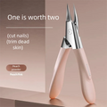 1Pcs Super Sharp Nail Groove Special Nail Clippers Pedicure Special Tool Oblique Toenail Scissors Single Hawkbill Pliers