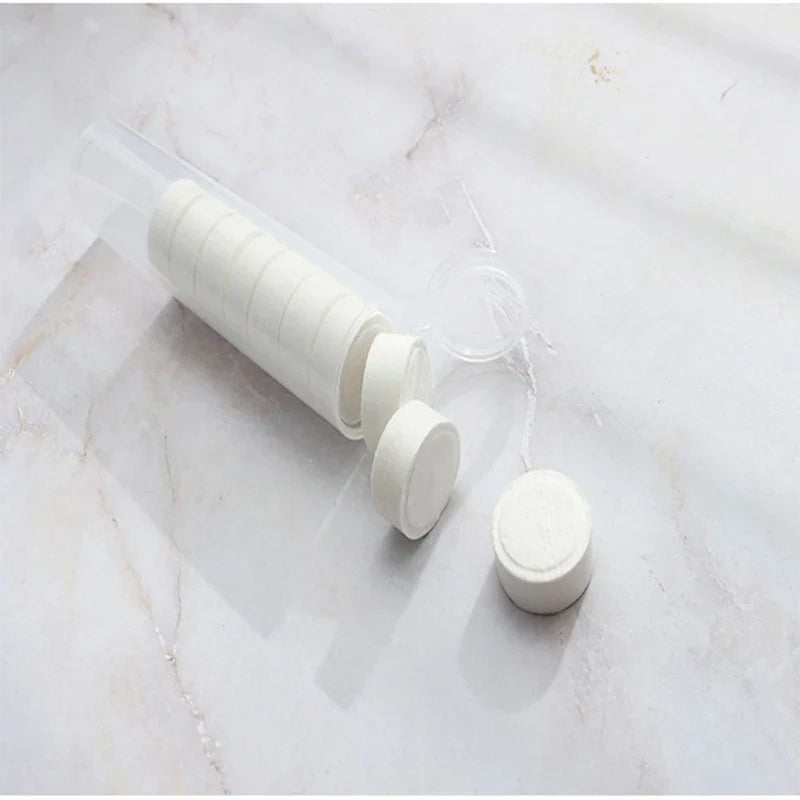 10/20pcs Tube-shaped disposable compressed towels, facial wipes, outdoor face cloths, makeup removal wipes
