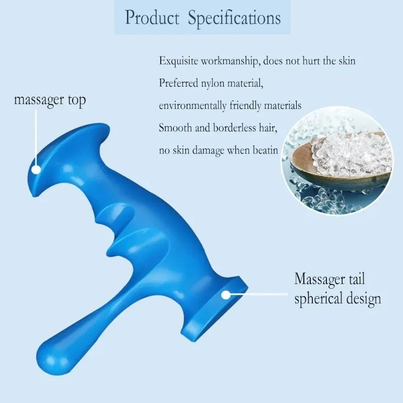 Handheld Massage Tools Thumb Saver Massages Finger Pressure Press Trigger Point Manual Massager Full Body Stress Deepest Relief