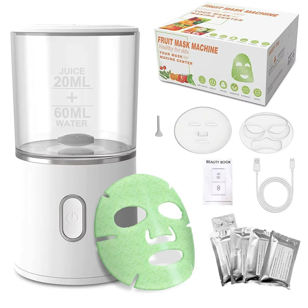 Face Mask Maker Machine Facial Treatment DIY Automatic Fruit Natural Vegetable Collagen Home Use Beauty Salon SPA beauty Device
