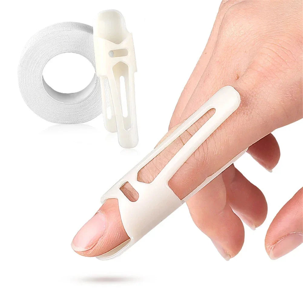 New Finger Splint Fixed Ring Adjustable Broken Finger Joint Stabilizer Finger Splint Bracket Protector Straightening Arthritis