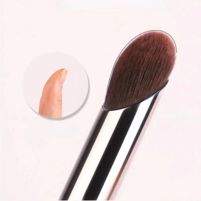 Finger-Tip Concealer Blender Brush - Precision Cover & Smudge Tool for Blemishes, Dark Circles, and Detailing, Multi-Use Makeup