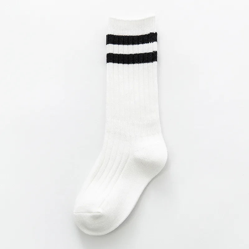 Kids' Striped Knee High Socks