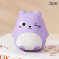 Cute Cartoon Small Bear Portable Double-layer Compartment Going Out Packed Separately Medicine Storage Plastic Pill Box Fashion