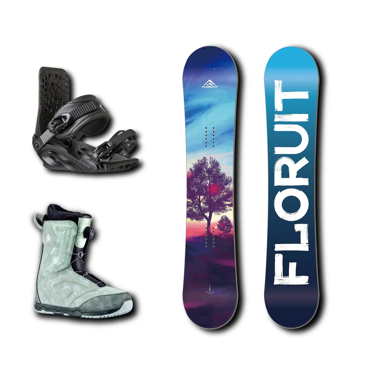 Custom-Made All-Mountain Snowboards with Carbon Fiber & Steel Edges for Adults
