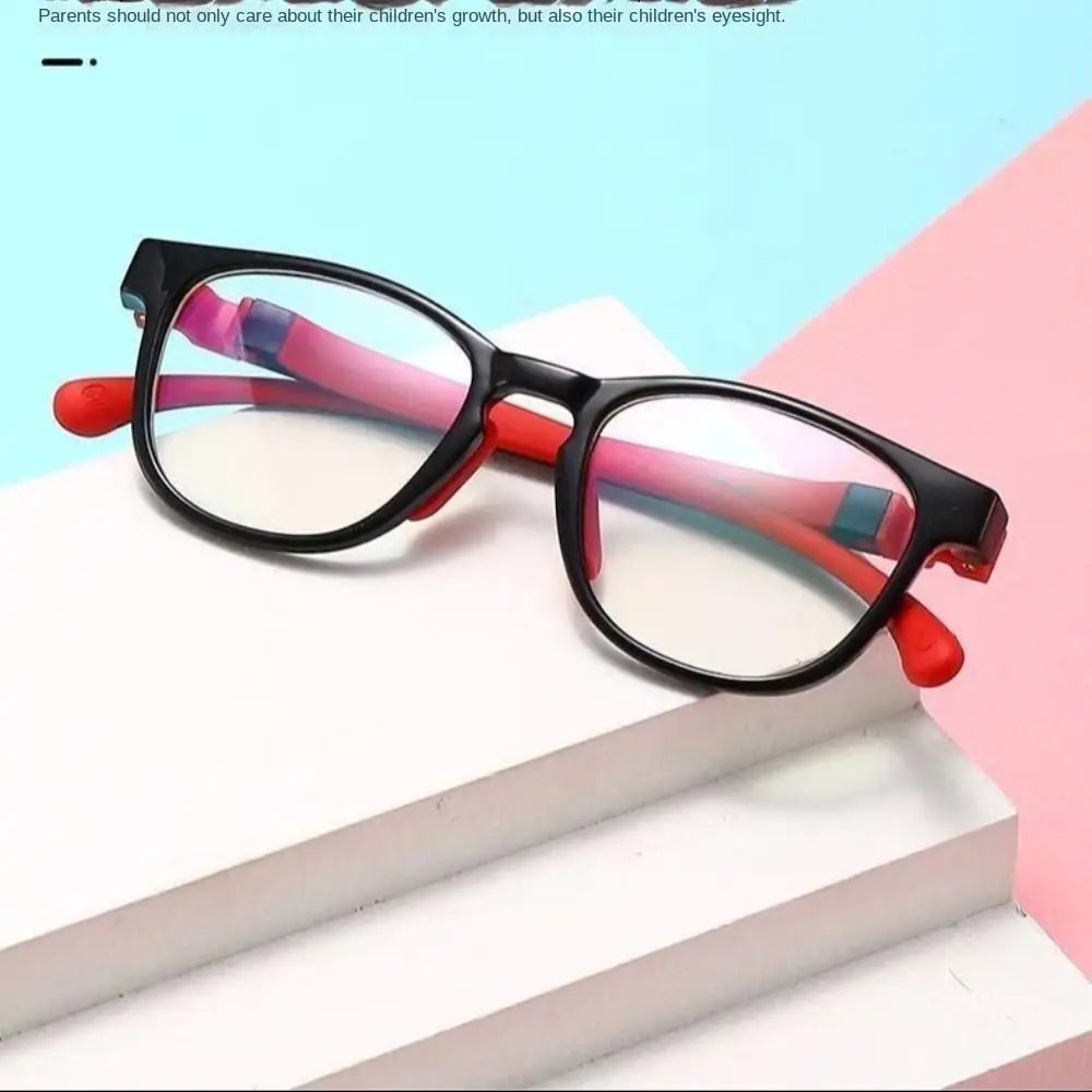 1PC Blue Ray Blocking Anti-Blue Light Glasses Ultralight Eye Protection Computer Goggles TR90 Kids Eyeglasses For Boys Girls