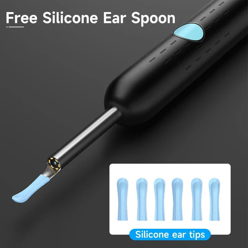 4.2MM Mini Otoscope Camera WIFI Wireless Endoscope  Visual Ear Wax Cleaning Portable HD Otoscope For iphone xiaomi huawei