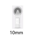 10pcs Microblading Needles PMU Tattoo Roller Needles Permanent Makeup Blade 7mm 10mm Manual Eyebrow Pen Blades Supplies
