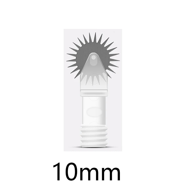 10pcs Microblading Needles PMU Tattoo Roller Needles Permanent Makeup Blade 7mm 10mm Manual Eyebrow Pen Blades Supplies