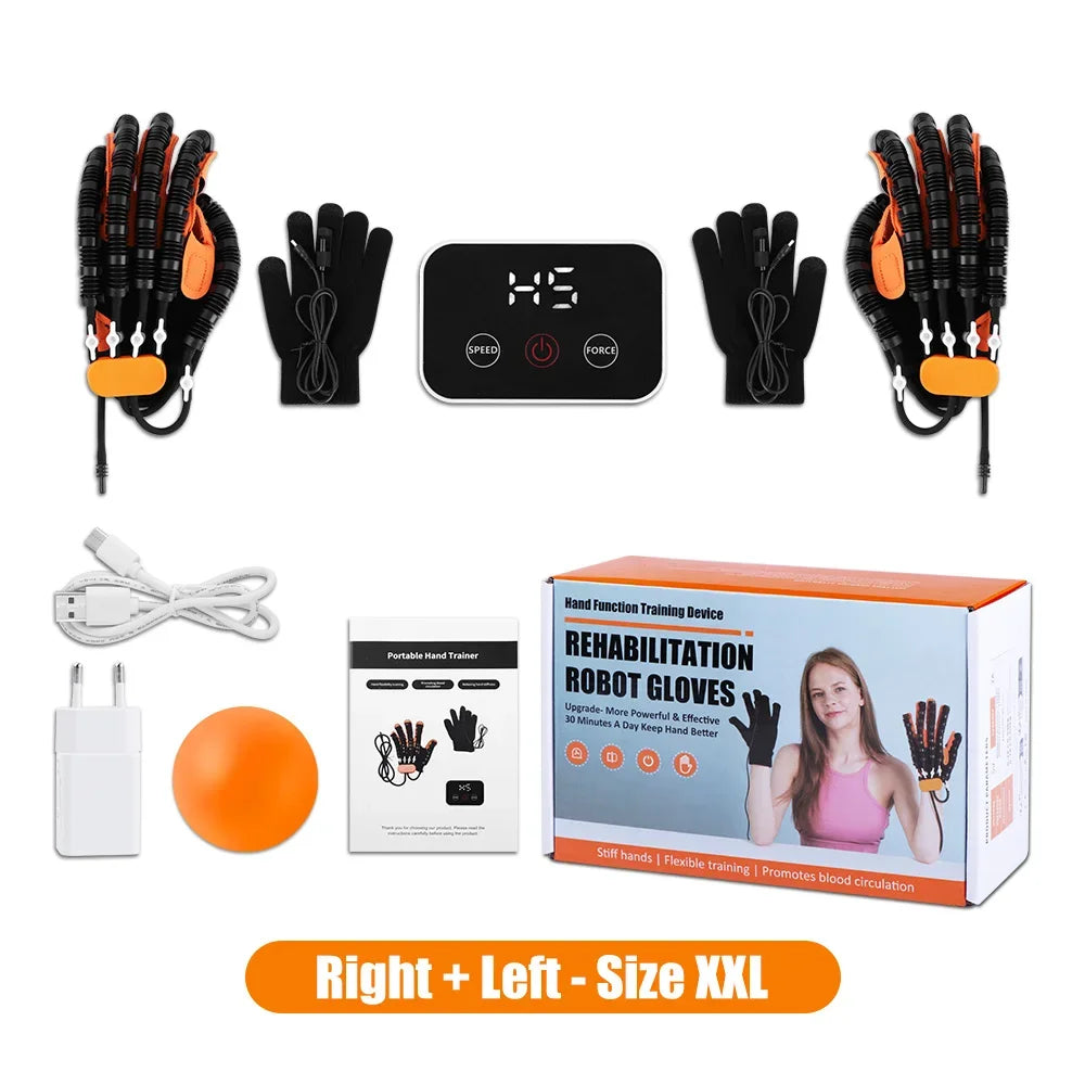 Rehabilitation Robot Gloves Hemiplegia Training Equipment Stroke Hemiplegia Hand Function Recovery Finger Trainer Exerciser