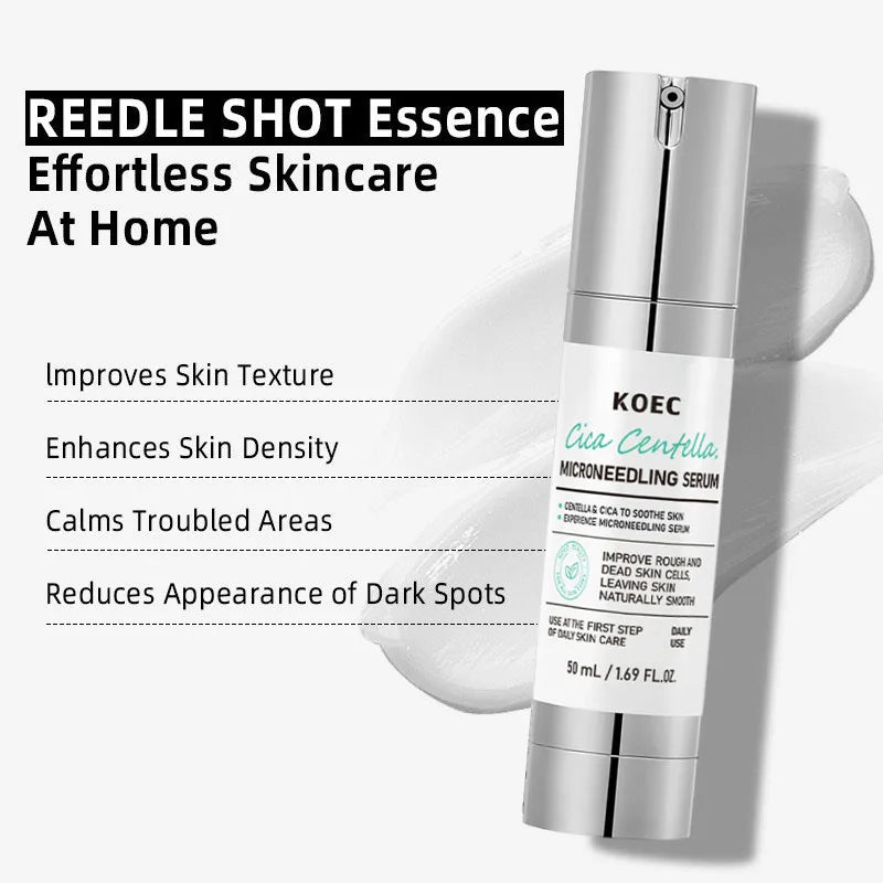 Korean Microneedle Essence Desalination Fine Lines Spots Collagen Solution Reverse Aging Recombinant Improves Rough Texture 50ml