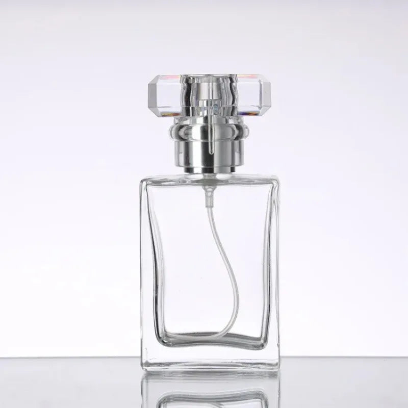 30ml Glass Perfume Bottles Empty Refillable Clear Travel Spray Atomizer Container Portable Perfume Bottle for Women Men Home Use