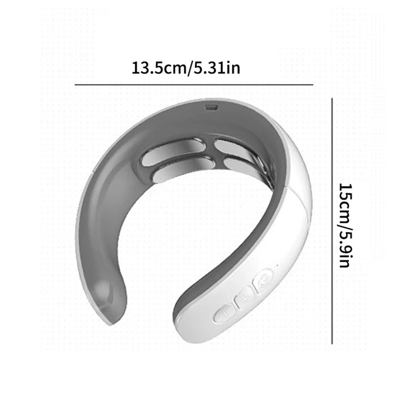 Neck Massager Intelligent Cervical Spine Instrument Electric Therapy Pulse Therapy Instrument Cervical Spine Massager