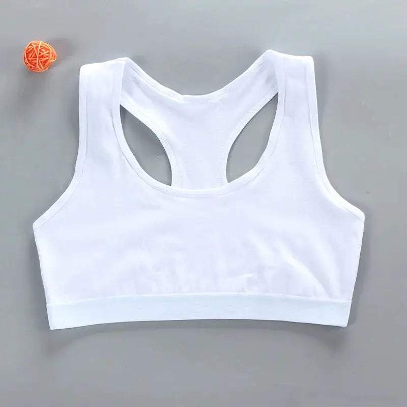 Cotton Training Bras for Growing Girls