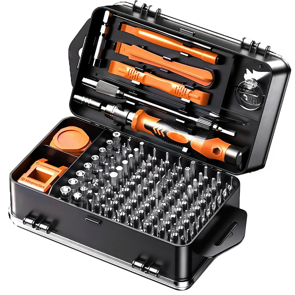 Upgraded 115 in 1 Screwdriver Set High Hardness Strong Magnetic Multifunctional Full Disassembly Tools with Special Shape Bits