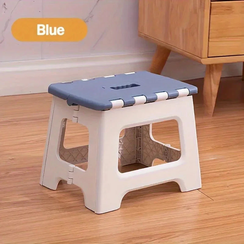 Fashionable portable folding stool, durable structure, suitable for indoor and outdoor use, a must-have for home