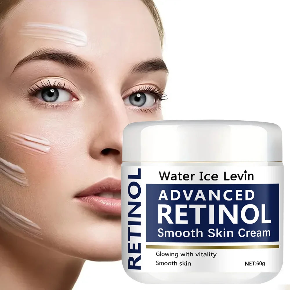 Advanced Retinol Smooth Skin Cream Vibrant Light Smooth Skin Combination Day and Night Use Vitamin C Moisturizing Cream Suitable for Sensitive Skin Retinol Moisturizing Cream