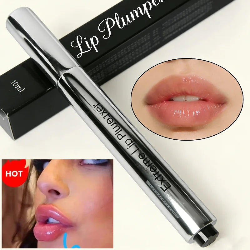 Collagen Lip Plumping Pen Essence Oil Instantly Plump Lips For Fuller Lips Moisturizing Reduce Lip Line Lip Plumping Essence Oil