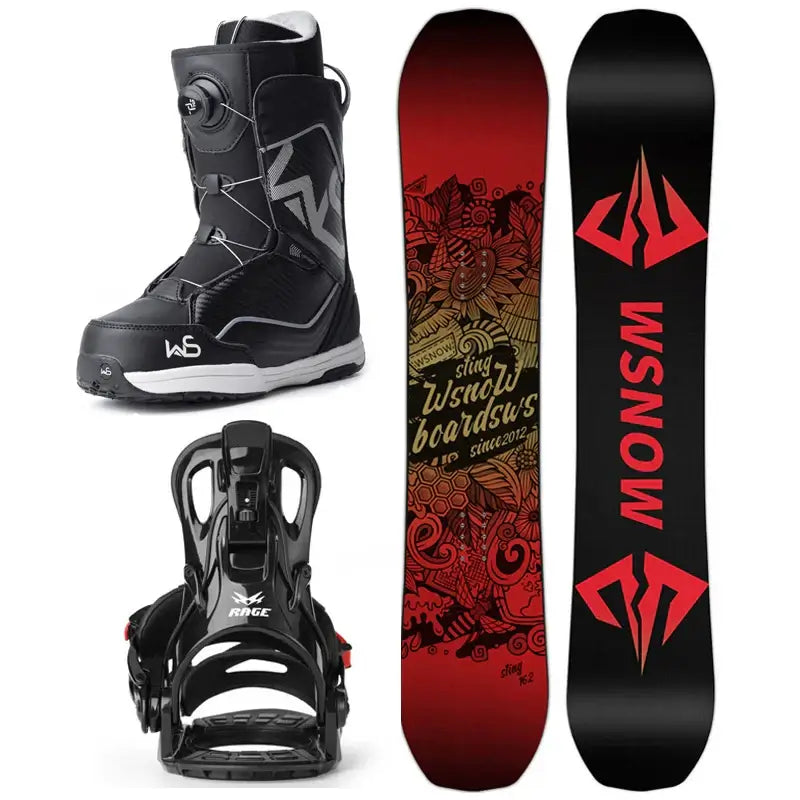 Powerful Freestyle Snowboarding: Camber & Carbon Fiber