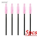 MEISHENJIE Hot Sale Eyelashes Brush Comb 5-50 PCS Eye Lashes Extension Mascara Wands Makeup Professional Makeup Beauty Tools