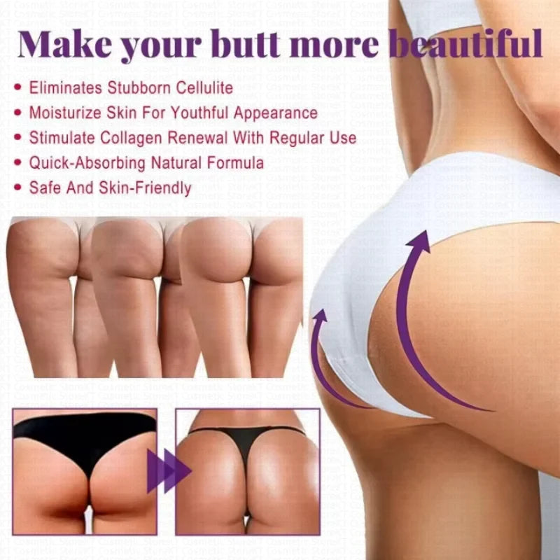 Garlic Buttock Enlargement Essential Oil Buttocks Firming Lifting Shape Massage Growth Increase Tighten Sexy Big Butt Body Care