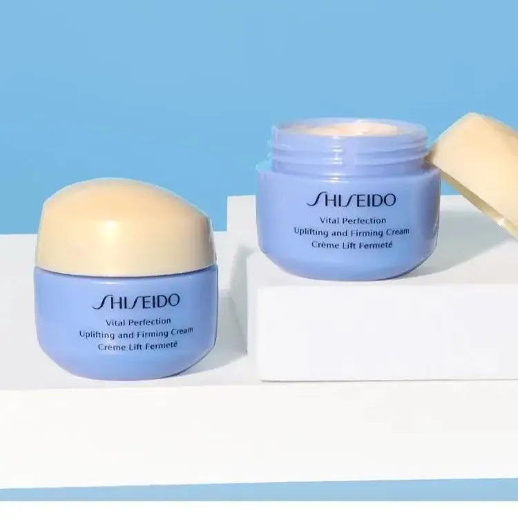 Shiseido Vital-Perfection Cream 15ml (Travel Size), Moisturizer for Normal to Dry Skin, Visibly Lifts & Firms, Original Skincare