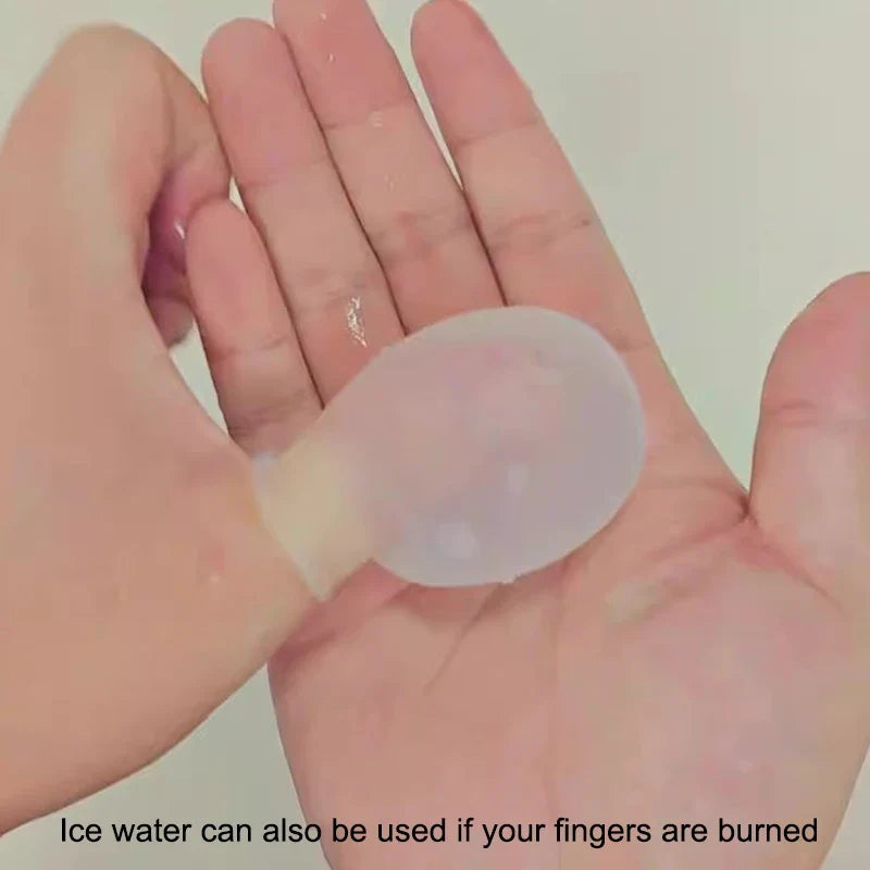 Waterproof Soak Potion Finger Cots – Protective Covers for Finger and Toe Injuries, Wounds, and Shower Protection
