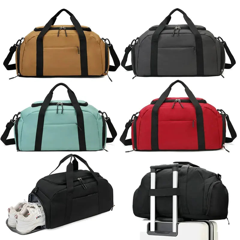 Gym Duffel with Wet/Dry Compartment