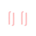2 Pairs Silicon Eye Pads For Lash Lifting Reusable Eyelash Perming Silicone Pad Lash Lift Ribbons Eyelash Extension Makeup Tools