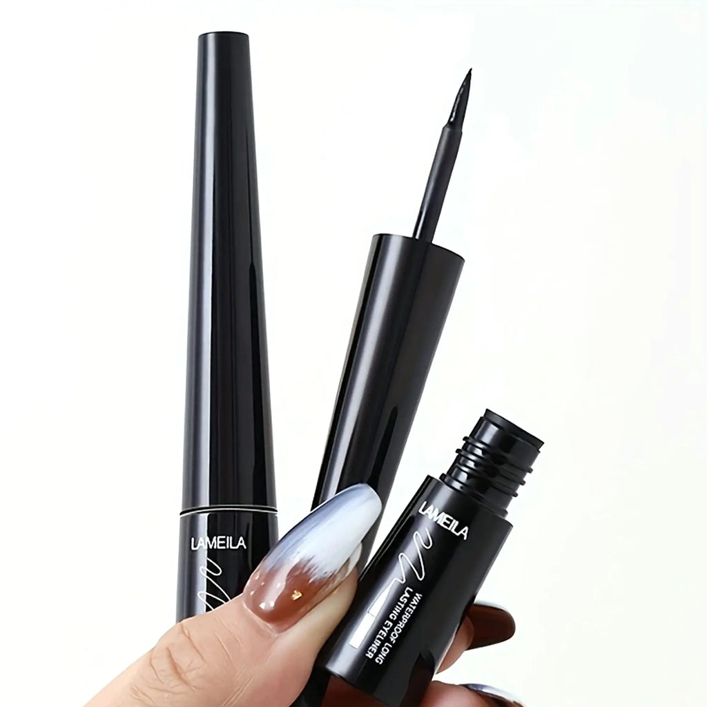 1pcs Slim eyeliner is waterproof, sweat-proof, long-lasting and non-smudged. Newbie brown eyeliner liquid pen