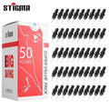 50Pcs Tattoo Cartridges Needles Boutique Disposable Sterile  Revolution Safe Cartridges For Tattoos Machines Makeup Body