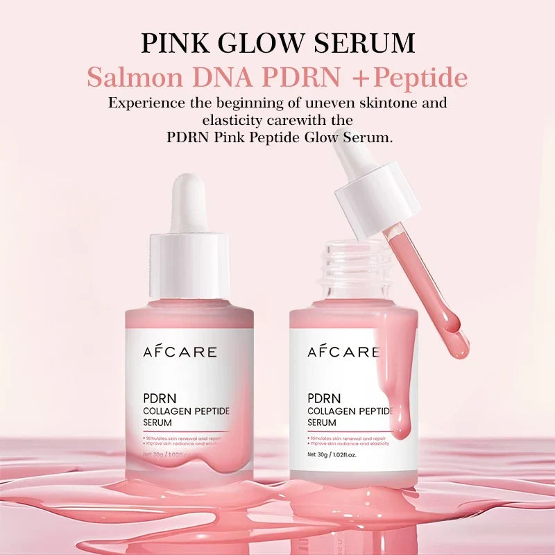 Complex Peptide Acne Serum PDRN Collagen Shrink Pores Fade Melanin Smooth Brightening Skin Korean Skincare Products