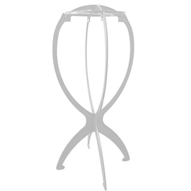1/2/3pcs Folding Wig Stand Plastic Portable Hat Display Stand Adjustable Durable Barbershop Fashion Model Holder Home Salon Use