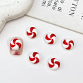 50pcs Resin Mini Christmas chocolate Decor Cartoon Magic Wand Cake Popsicle Figurine Flatback Stone Nail Art Scrapbook DIY Craft