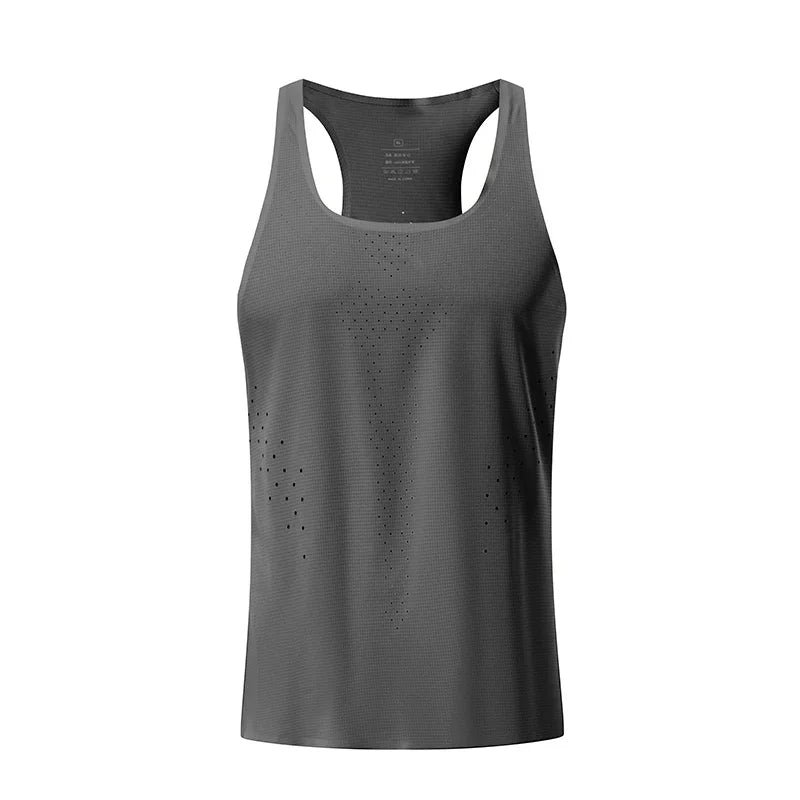 Men's Quick Dry Sleeveless T Shirt for Sports