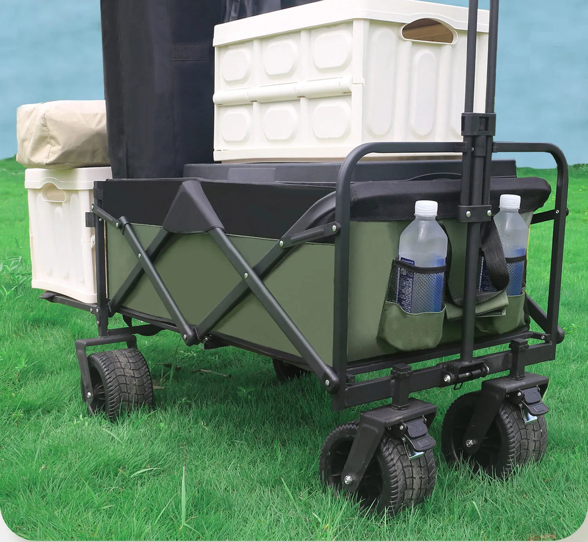 Easy Transport: Collapsible Folding Cart