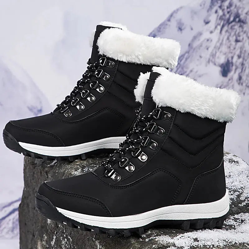 Warm, Thick-Soled Winter Boots for Women