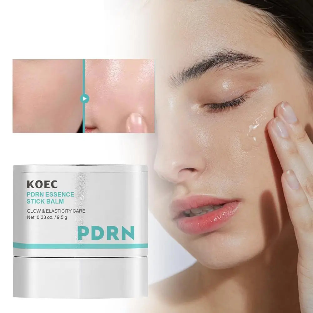 KOEC PDRN Essence Stick 9.5g Collagen Niacinamide Deep Hydration Firming Anti Wrinkle Korean Portable Face Neck Care Essence