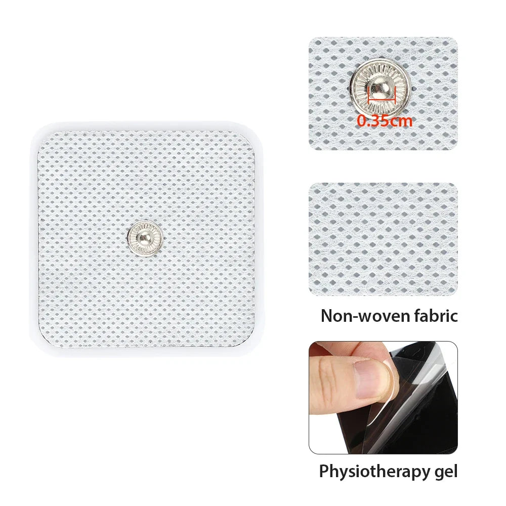 50/25/20/10Pairs Electrode Pad Self Adhesive Electrodes for TENS Muscle Stimulator Replacement Patch Reusable Gel Patches
