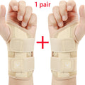 Finger Joint Pain Tendon Sheath Adjustable Dual Strap Wrist Guard with Thin Design Thumb Strain Protection Strap Wrist Guard