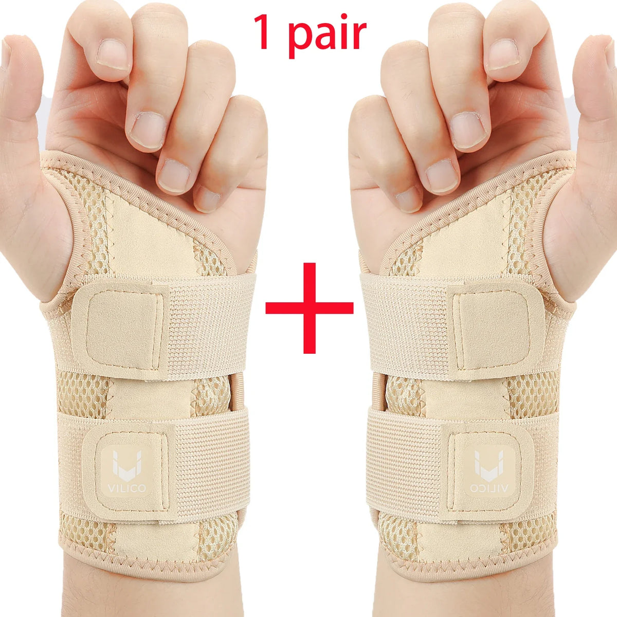 Finger Joint Pain Tendon Sheath Adjustable Dual Strap Wrist Guard with Thin Design Thumb Strain Protection Strap Wrist Guard