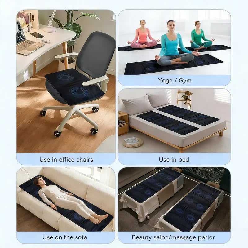 200*60cm PEMF Mat PEMF Magnetic Therapy Device Physio Magneto Machine Full Body Pain Relief Improve Sleep Boost Circulation