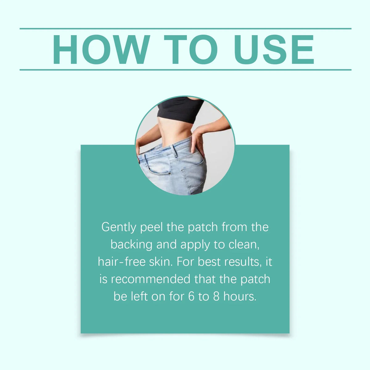 Body Shaping Care Patch - Lightweight, Skin-Fitting, for Body Contour, Comfortable for External Use, Lazy-Friendly & Convenient