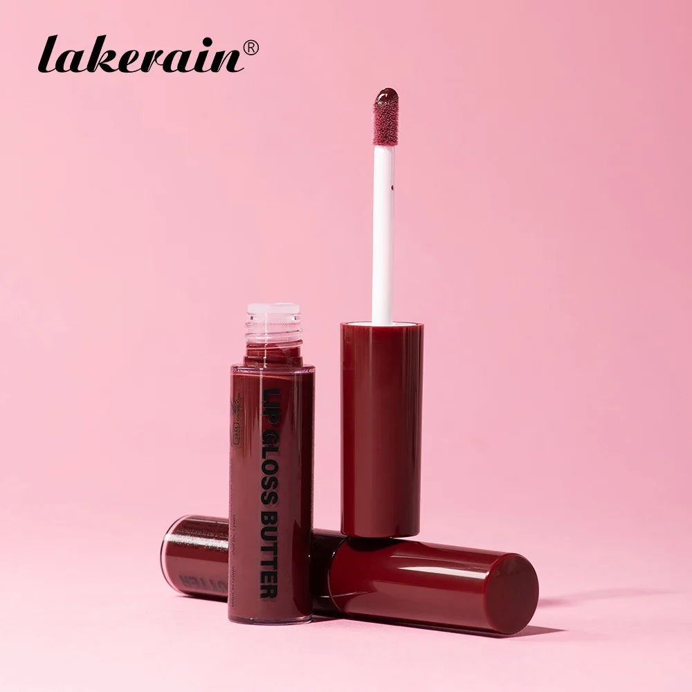 8ml Butter Non-stick Cup Gloss Lip Gloss Moisturizing Mirror Lip Gloss Lasting Color Lip glaze Dye Lip Liquid Makeup For Women